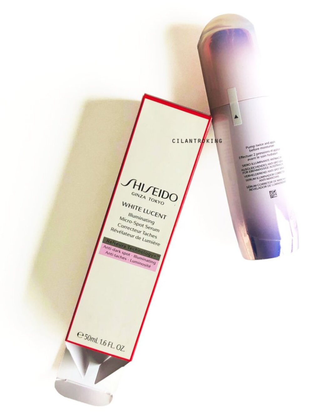 Shiseido White Lucent Illuminating Micro Spot Serum 1.6 oz. NIB & Sealed Bottle